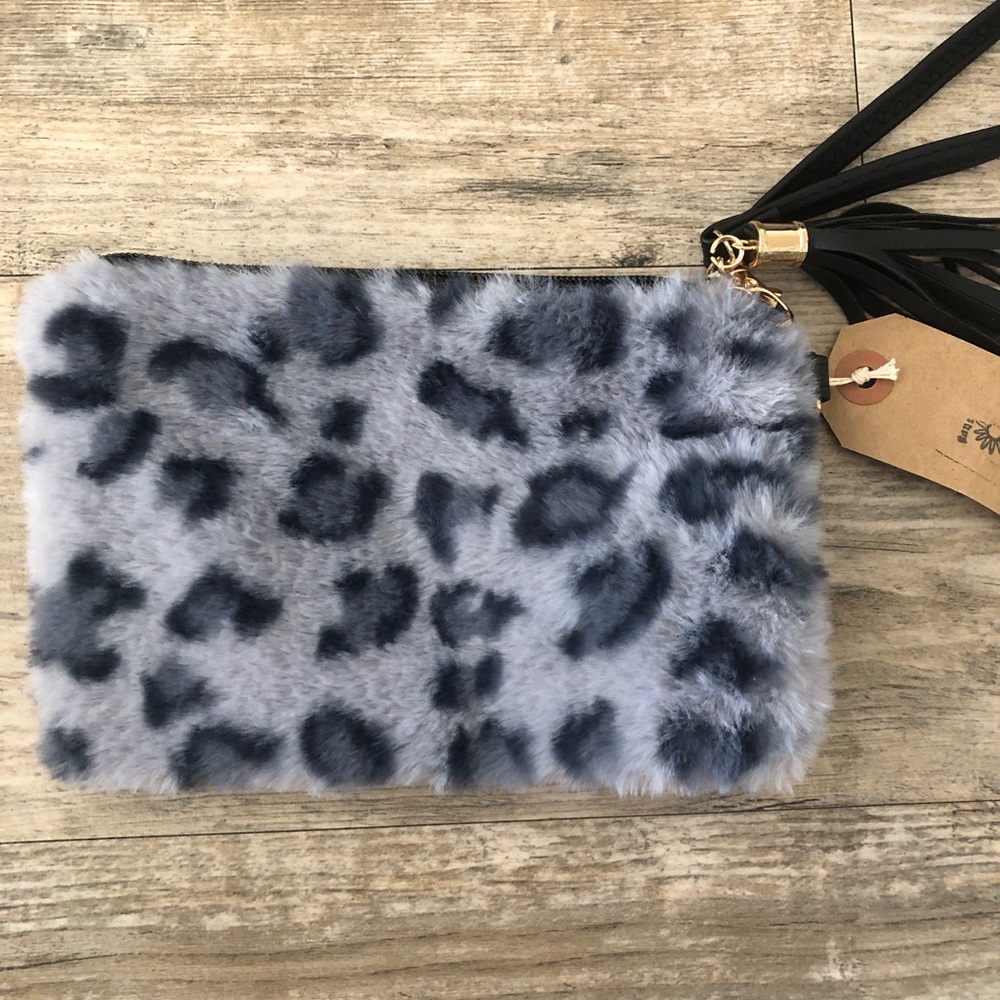 Cheetah Print Small Clutch